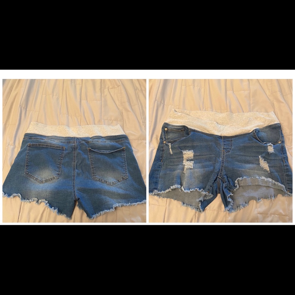 Maternity shorts